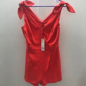 BCBGeneration Orange Romper Size 4